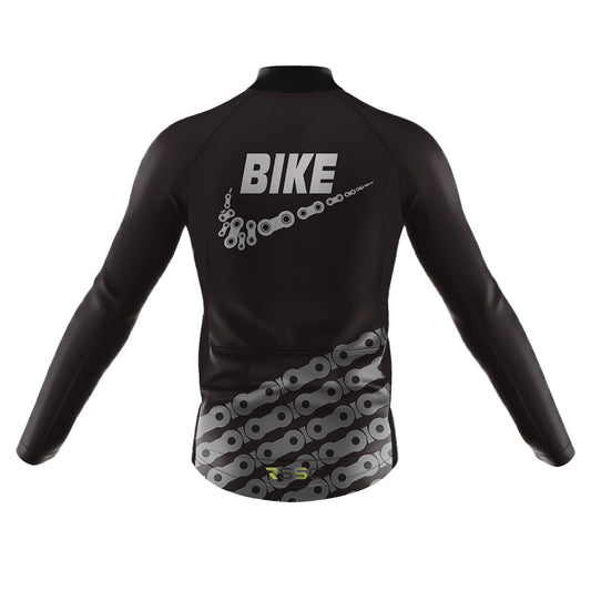Bike Men's Long Sleeve Cycling Jersey