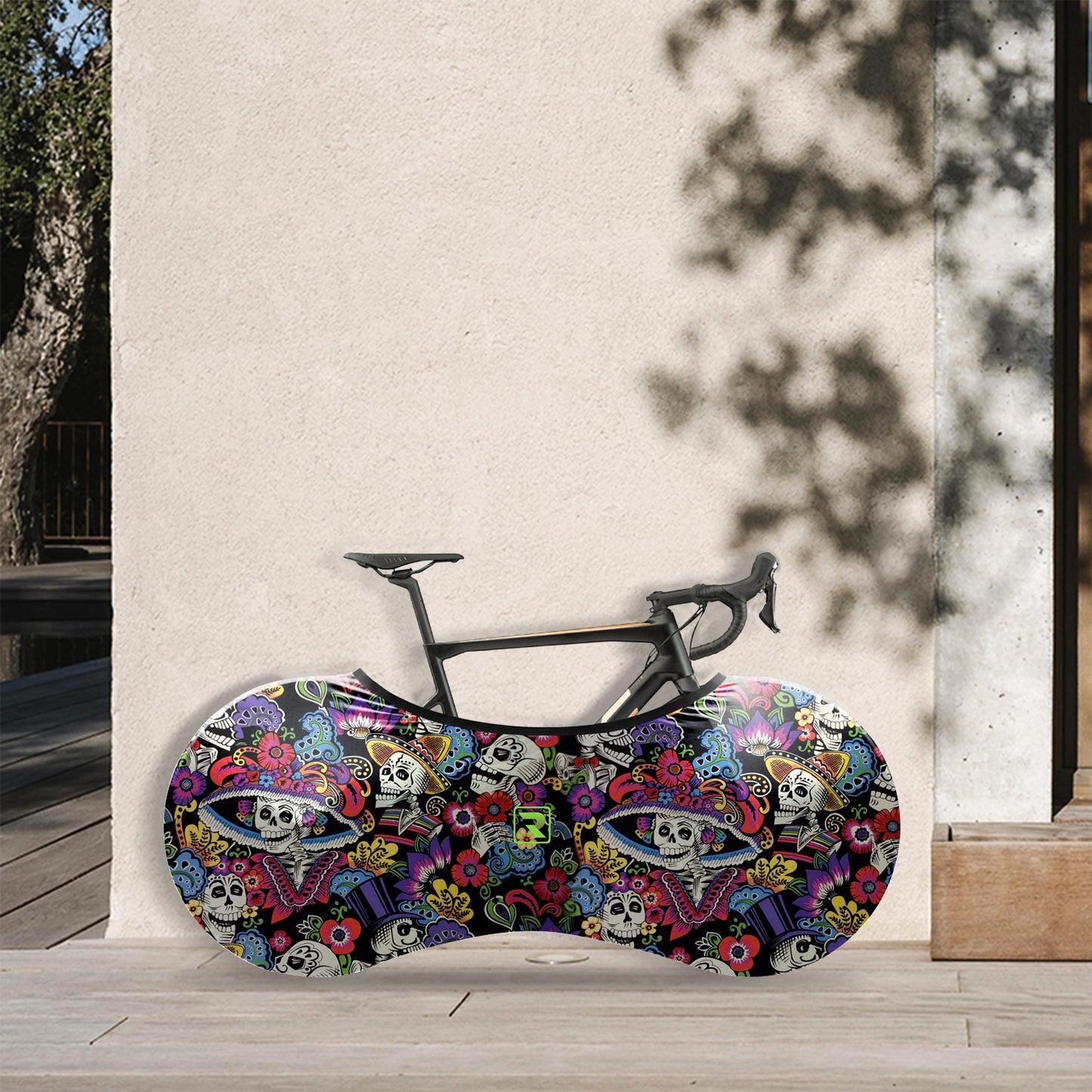 Carnival Girls And Skulls Bicycle Wheels Cover | Rsscsports