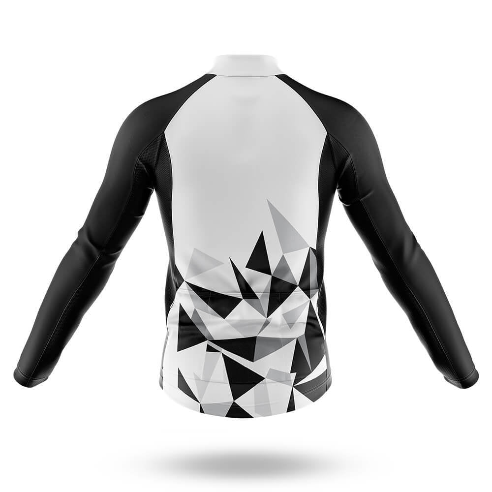Men's Long Sleeve Cycling Kit Crystal Short/ | RSSC Performance Cycling Apparel View 6