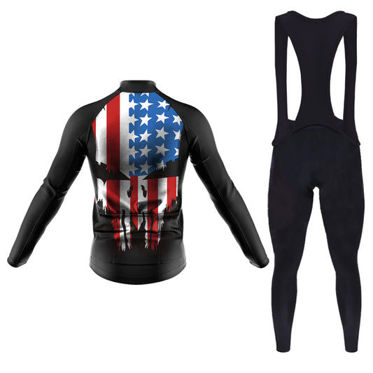 Bike And Smile Langarm-Fahrradset für Herren