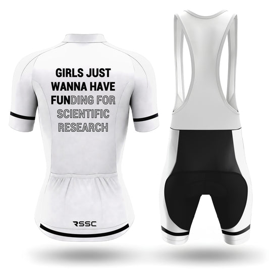 Girls Just Wanna Have Fun Women's Short Sleeve Cycling Kit