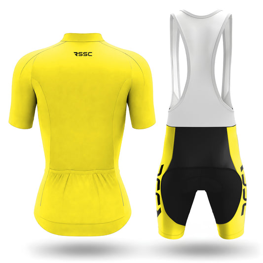 Completo da ciclismo Yellow Duck da donna a maniche corte