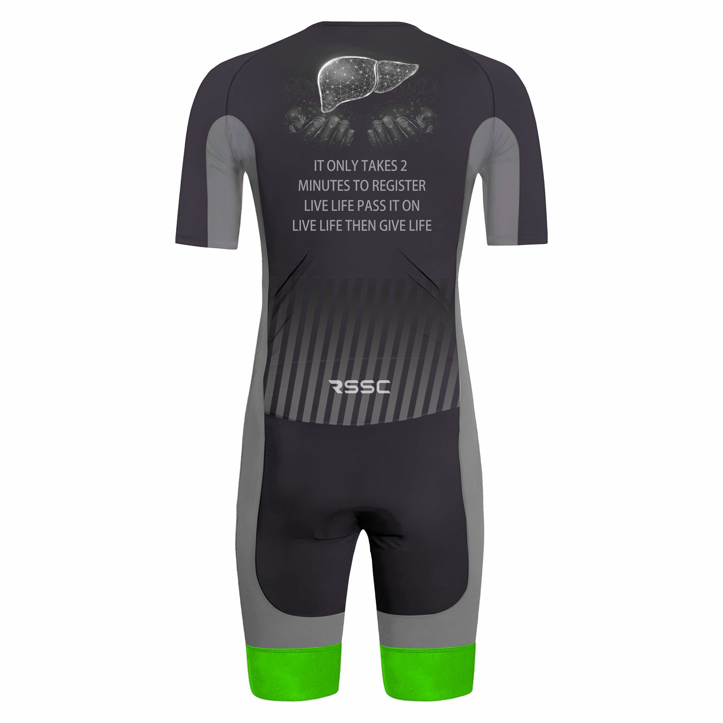 Organ Donation Saves Lives Men's Triathlon Suit