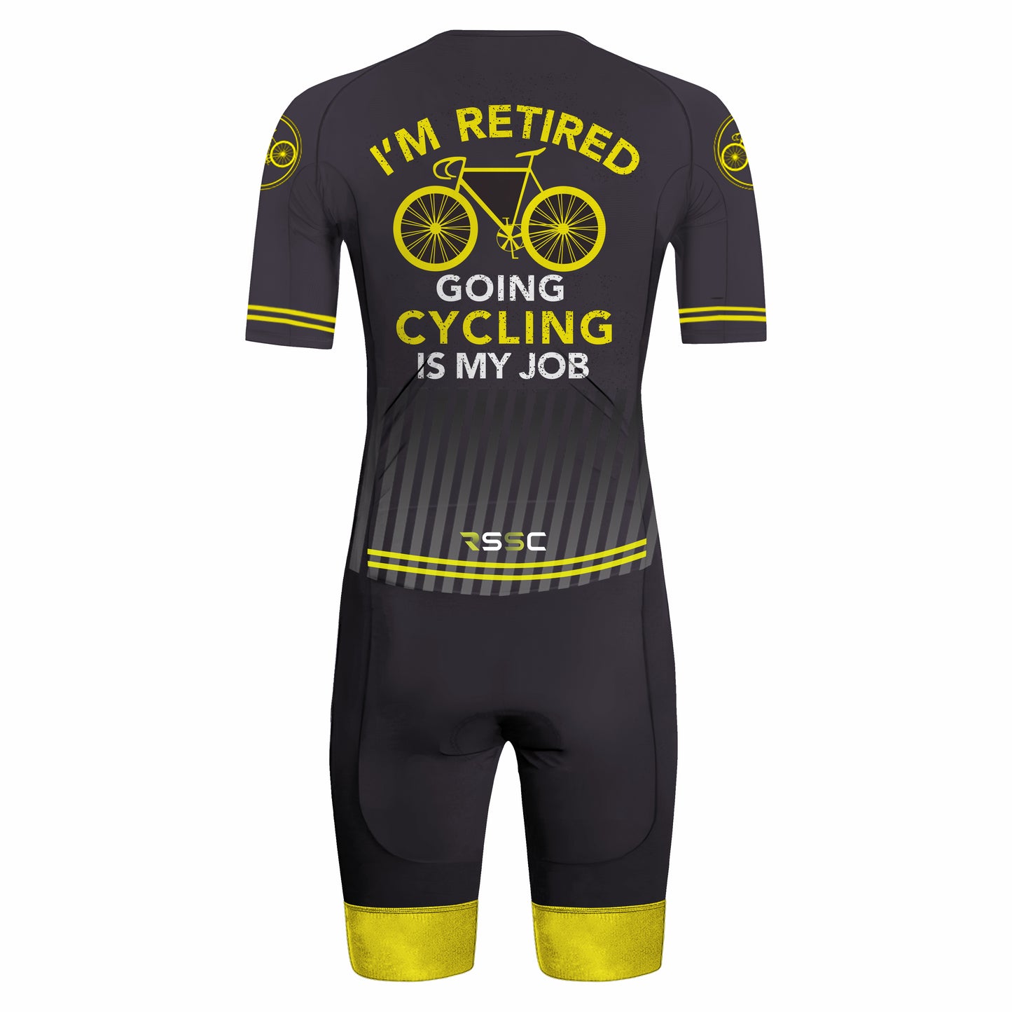 I'm Retired Men's Triathlon Suit