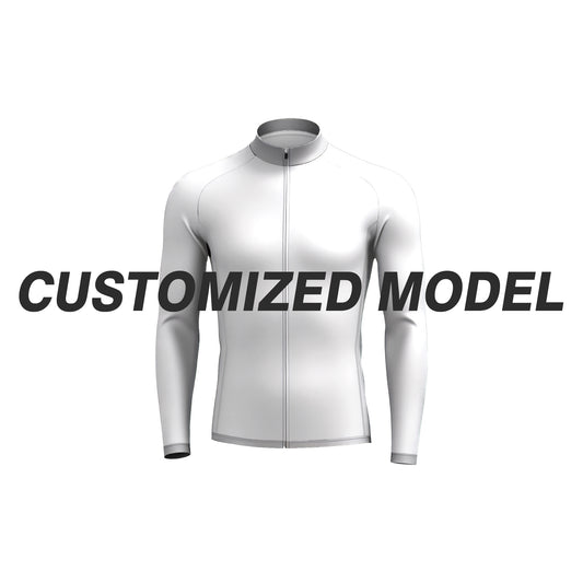 Customized Model Men's Long Sleeve Cycling Kit
