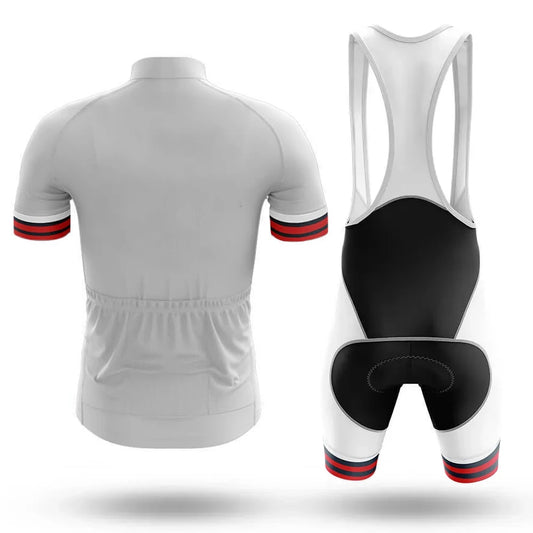 Men's Short Sleeve Cycling Jersey Cycle | RSSC Premium Cycling Kit Back View