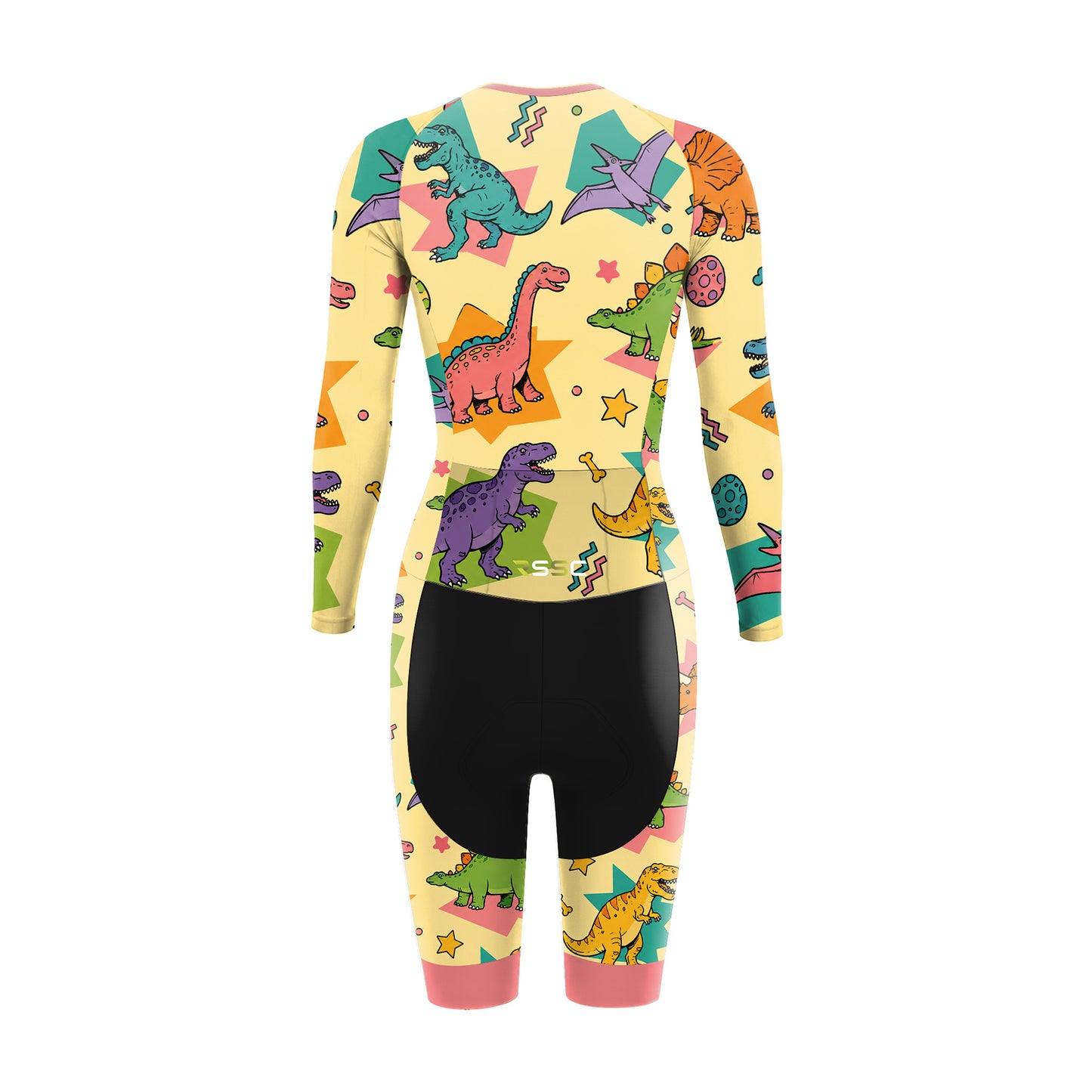 Dinosaur Women's Long Sleeve Triathlon Suit