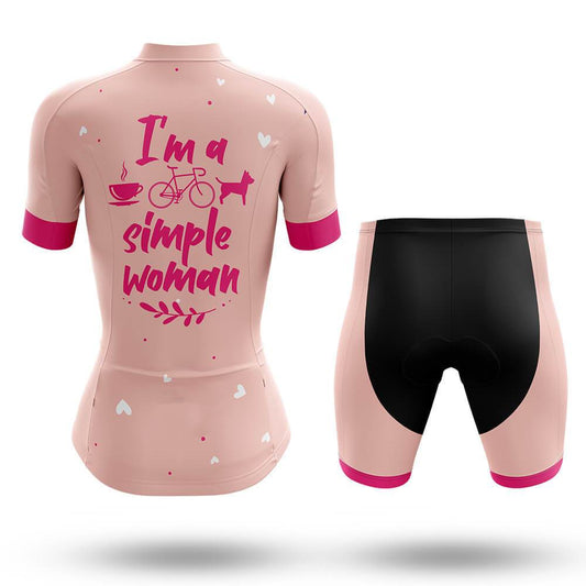 Simple Women's Short Sleeve Cycling Kit | Rsscsports