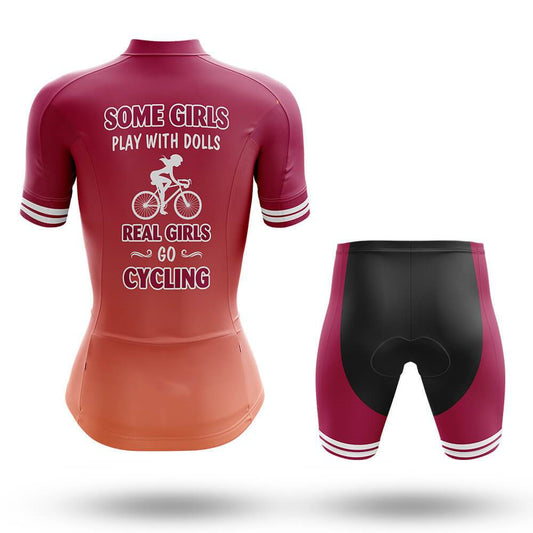 Real GIirls Go Cycling Women's Short Sleeve Cycling Kit | Rsscsports