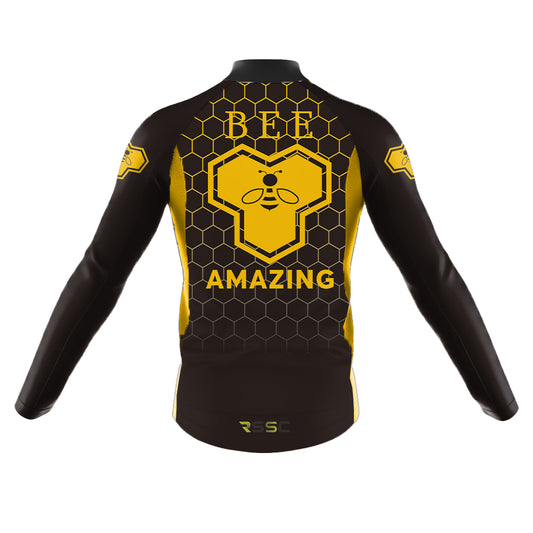 Bee Amazing Langarm-Radtrikot für Herren