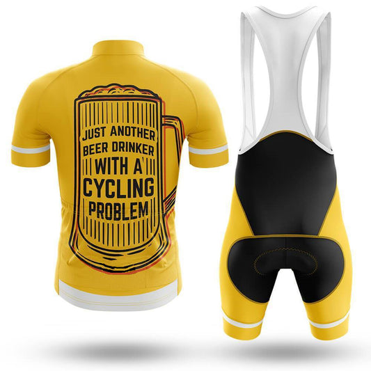 Men's Short Sleeve Cycling Jersey Cycling Problem | RSSC Premium Cycling Kit Back View