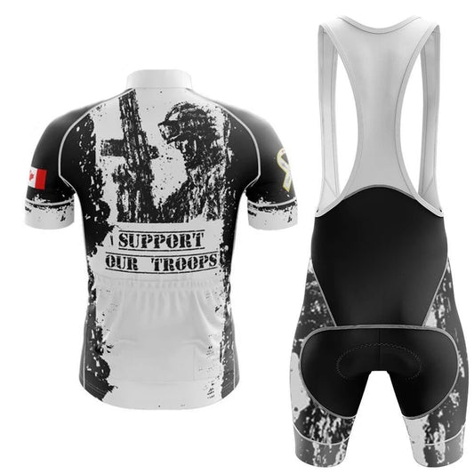 Men's Short Sleeve Cycling Jersey Canada | RSSC Premium Cycling Kit Back View