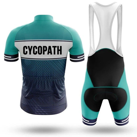 Men's Short Sleeve Cycling Jersey CYCOPATH | RSSC Premium Cycling Kit Back View