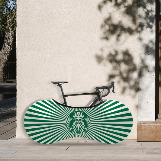 Skeleton Coffee Bicycle Wheels Cover
