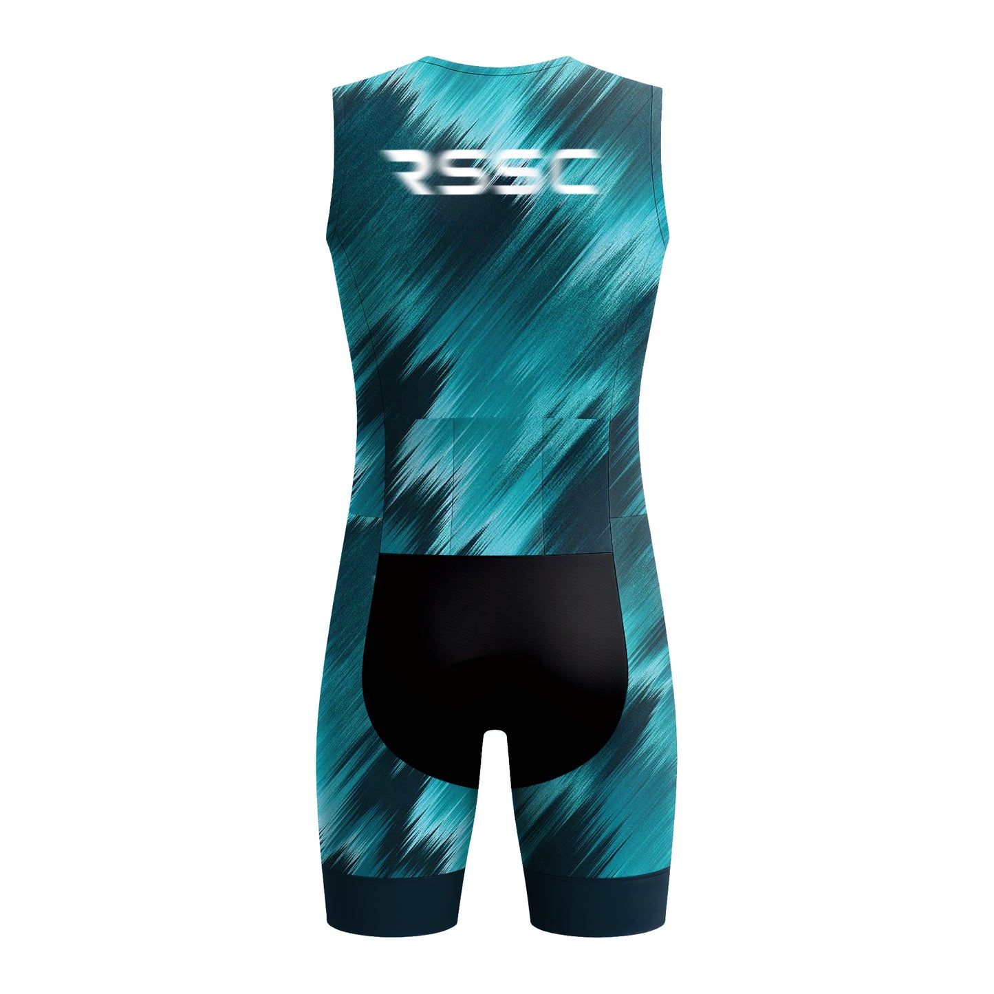 RSSC Swift Cyan Men's Sleeveless Triathlon Suit