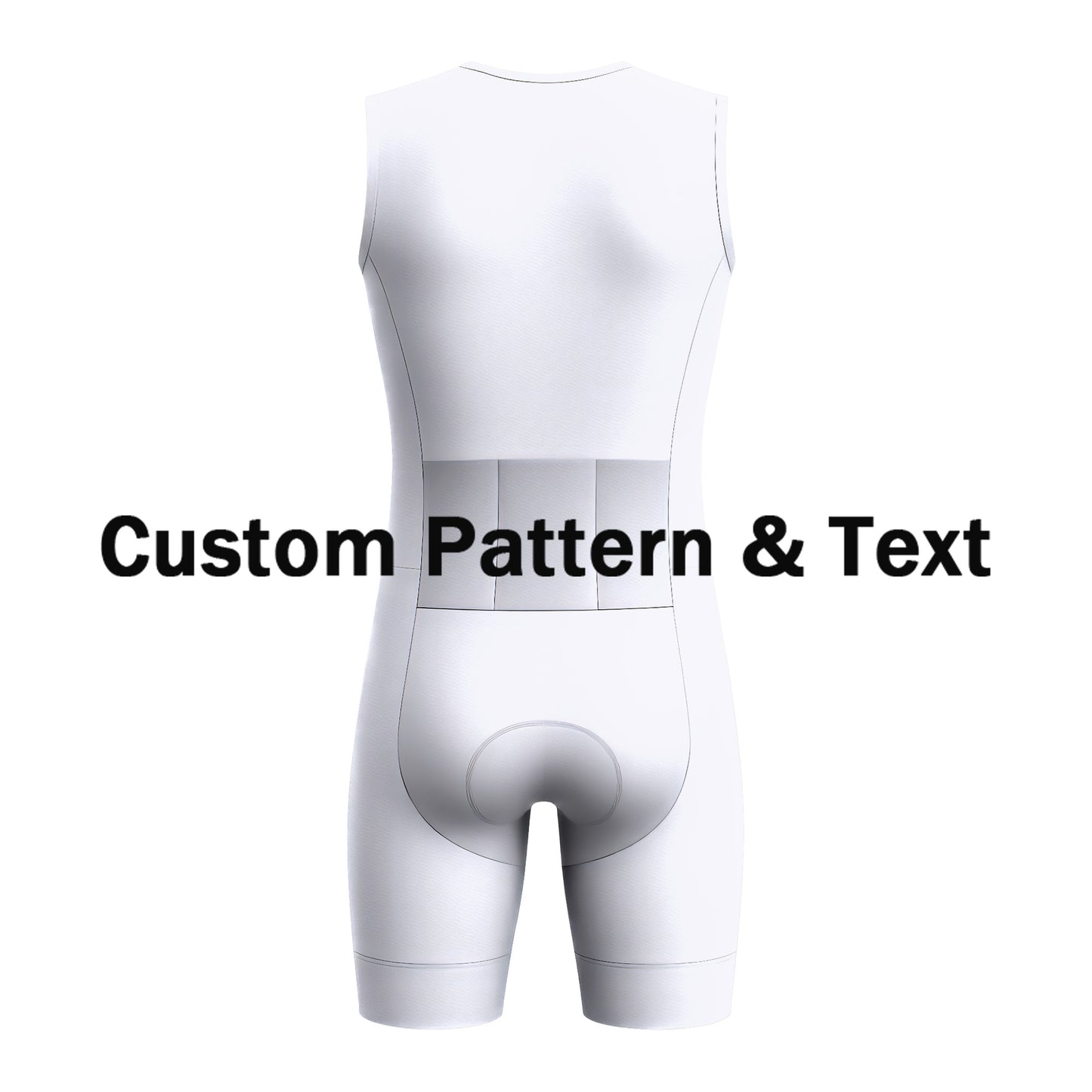 Custom Men's Sleeveless Triathlon Suit