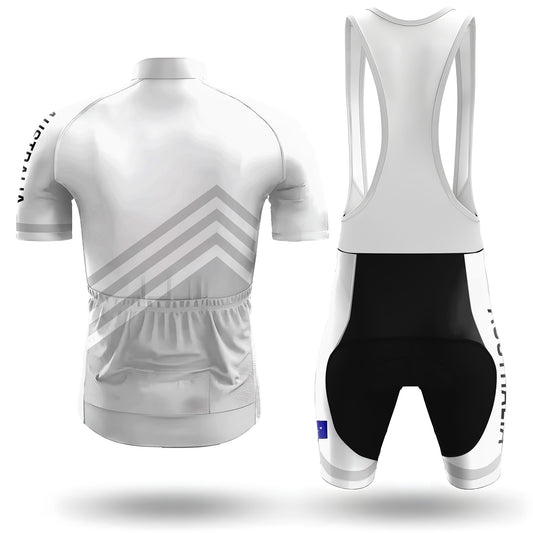 Tenue de cyclisme pour homme à manches courtes « Australia White »
