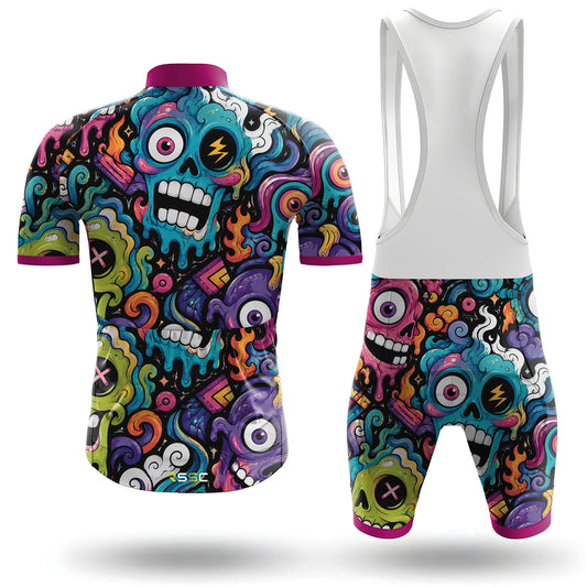 Alien Creatures Multicolor Men's Cycling Kit