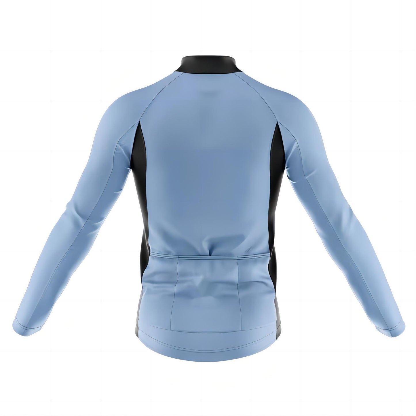 Men's Long Sleeve Cycling Jersey Cycling Unlocks My Super Powers Cycling Jersey | RSSC Premium Cycling Kit Back View