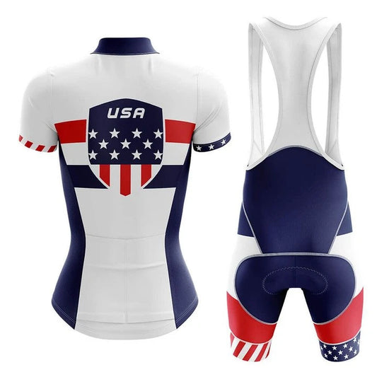 USA Women's Short Sleeve Cycling Kit | Rsscsports