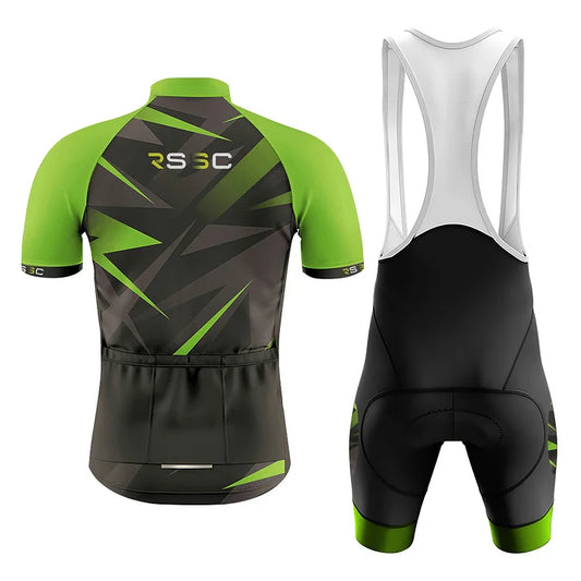 Rssc Basic Green Men's Short Sleeve Cycling Kit
