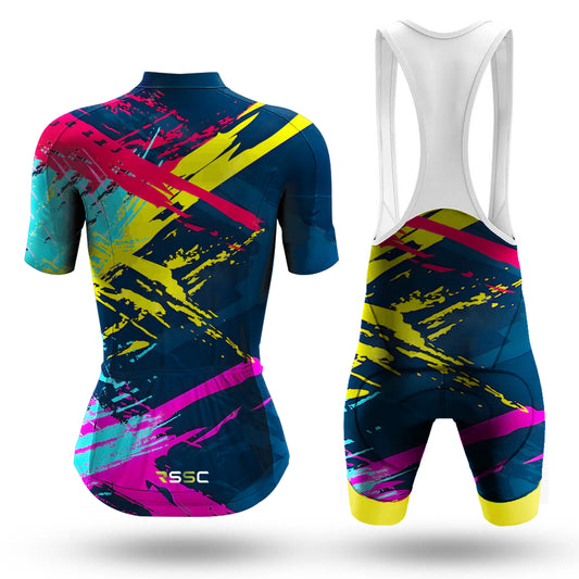 Ensemble de cyclisme à manches courtes pour femme Brooms