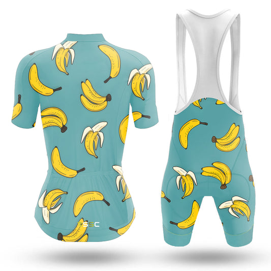 Banana Women's Short Sleeve Cycling Kit