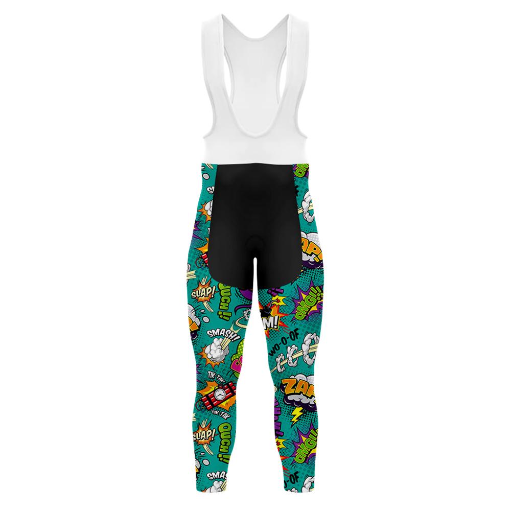 Men's Long Sleeve Cycling Kit Comics | RSSC Performance Cycling Apparel View 4