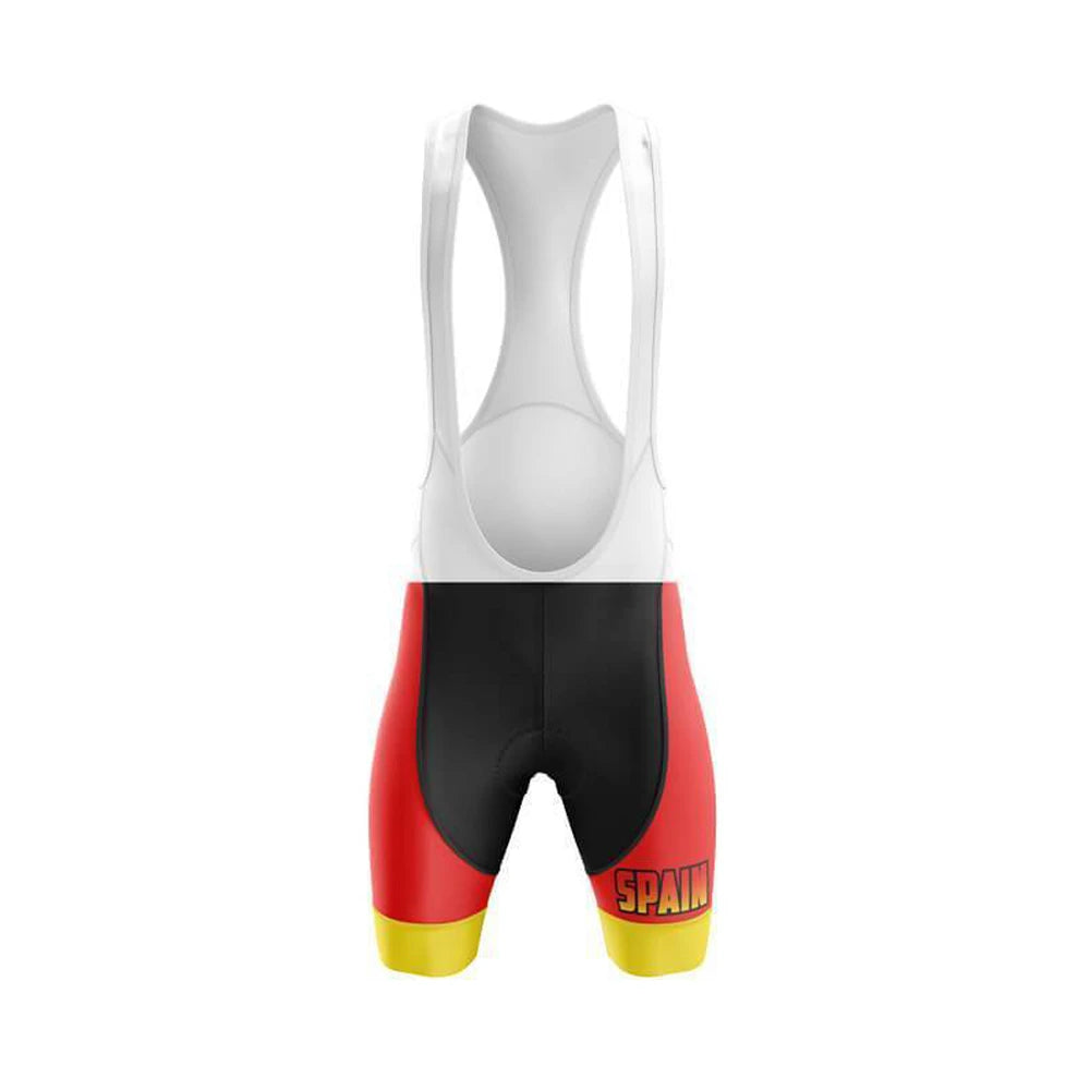 Spain Men's Short Sleeve Cycling Kit | Rsscsports