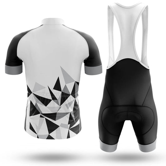 Men's Long Sleeve Cycling Jersey Crystal Short/ | RSSC Premium Cycling Kit Back View