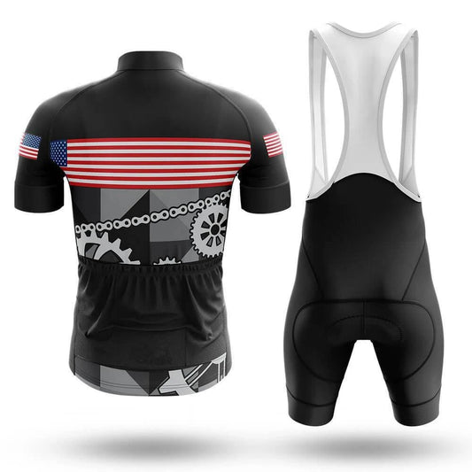 USA Men's Short Sleeve Cycling Kit | Rsscsports
