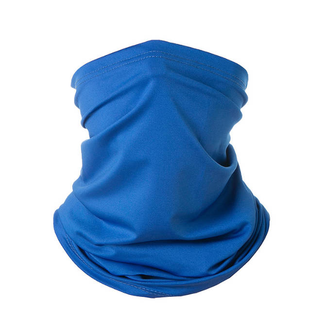 Royal Blue Faceguard Anti Pollution Scarf Face Cover