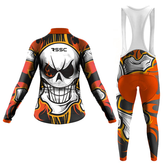 And She Lived Happily Langarm-Radsport-Set für Damen