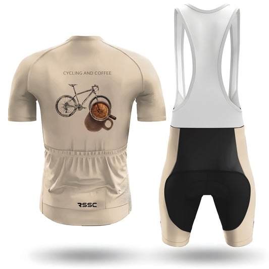 Cycling And Coffee Men's Short Sleeve Cycling Kit