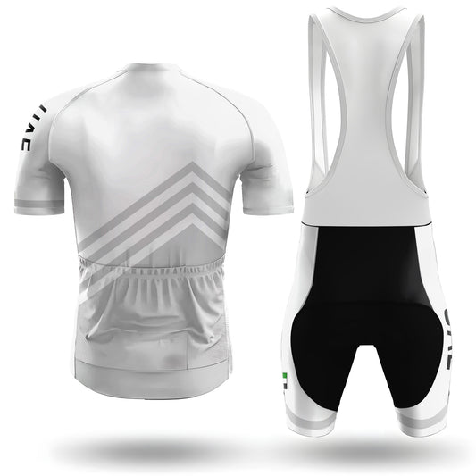 Tenue de cyclisme pour homme à manches courtes « UAE White »