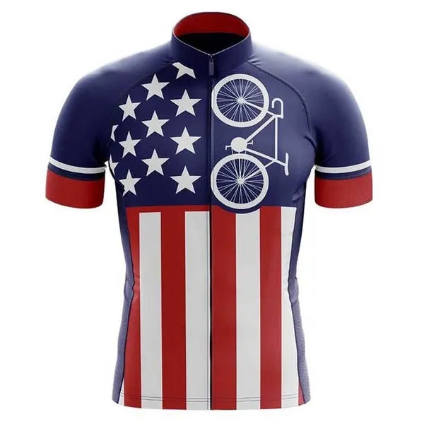 USA Men's Short Sleeve Cycling Kit | Rsscsports