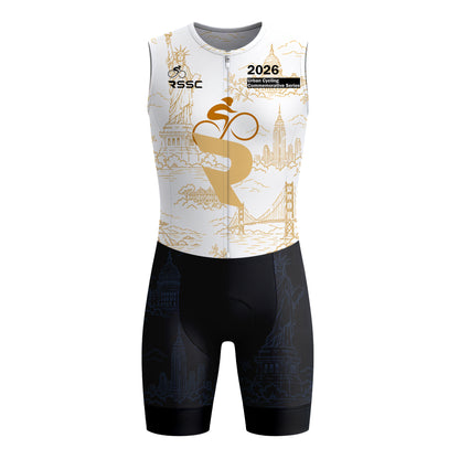 World Imprint — USA Men's Sleeveless Triathlon Suit