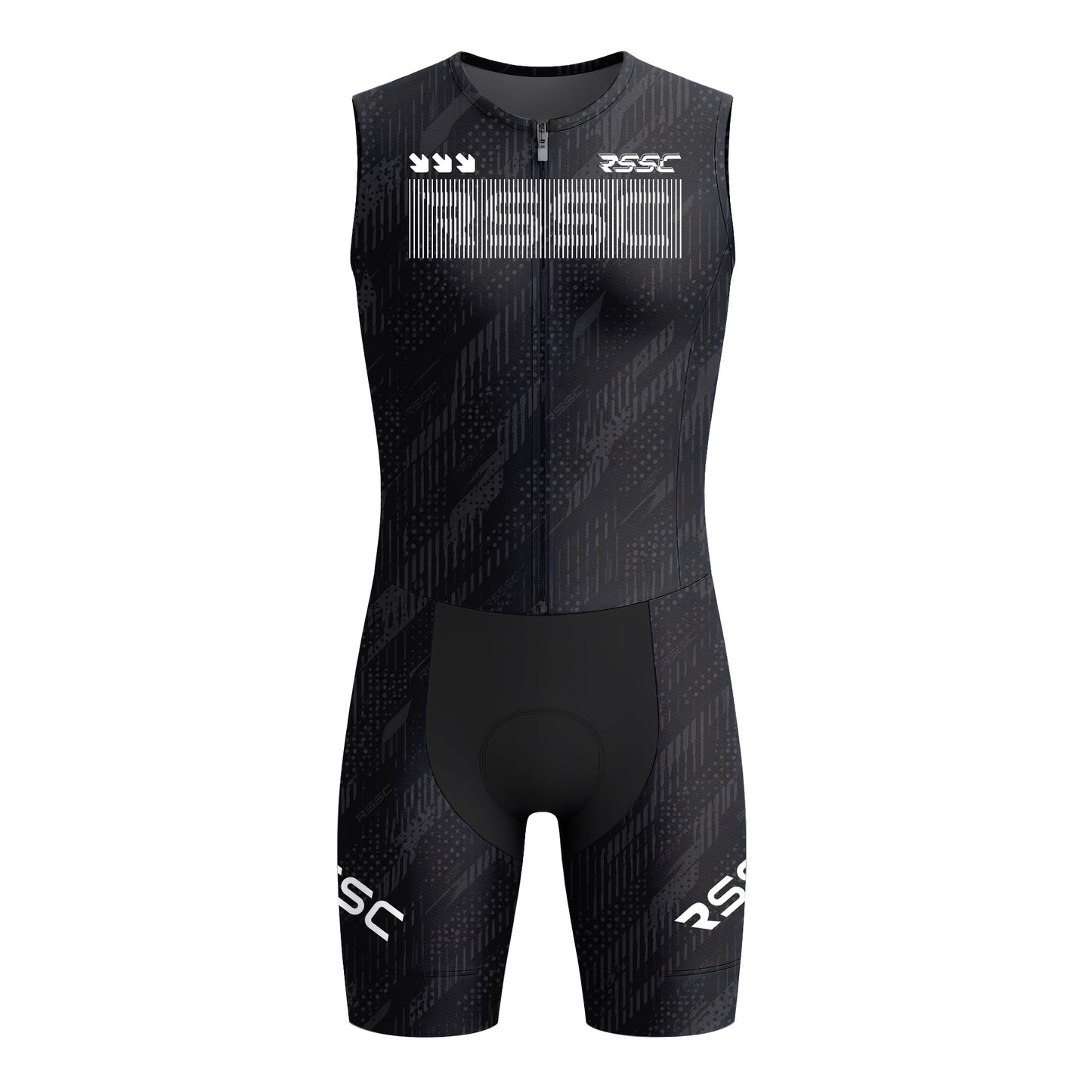 Carbon Trace Men's Sleeveless Triathlon Suit