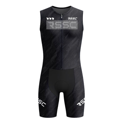 Carbon Trace Men's Sleeveless Triathlon Suit
