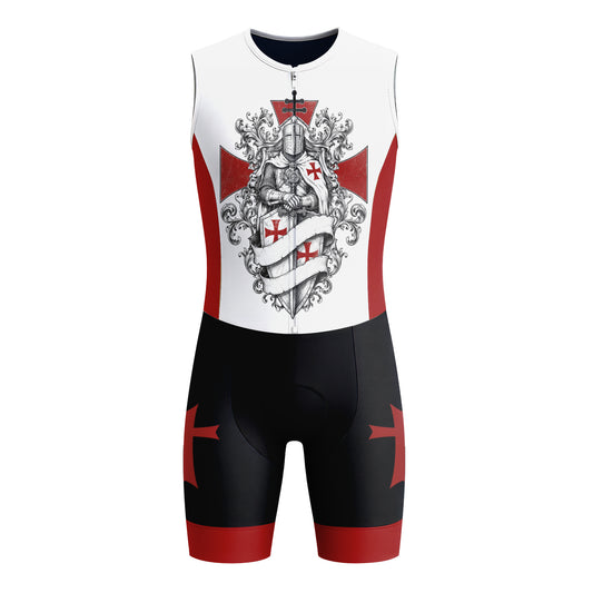 Knight’s Honor Men's Sleeveless Triathlon Suit