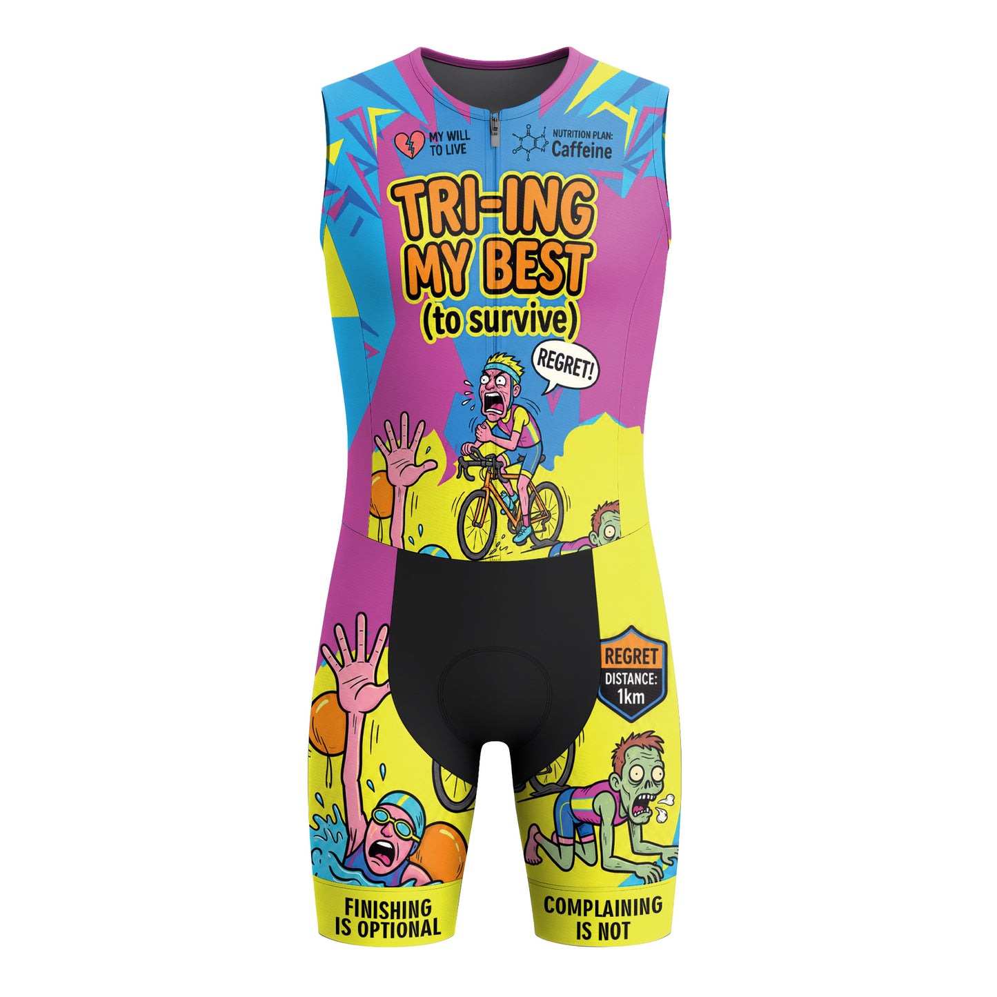 tri ing Men's Sleeveless Triathlon Suit