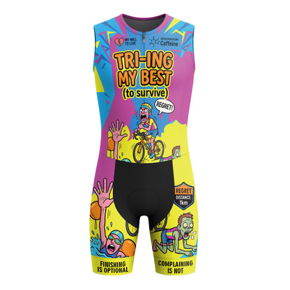 tri ing Men's Sleeveless Triathlon Suit