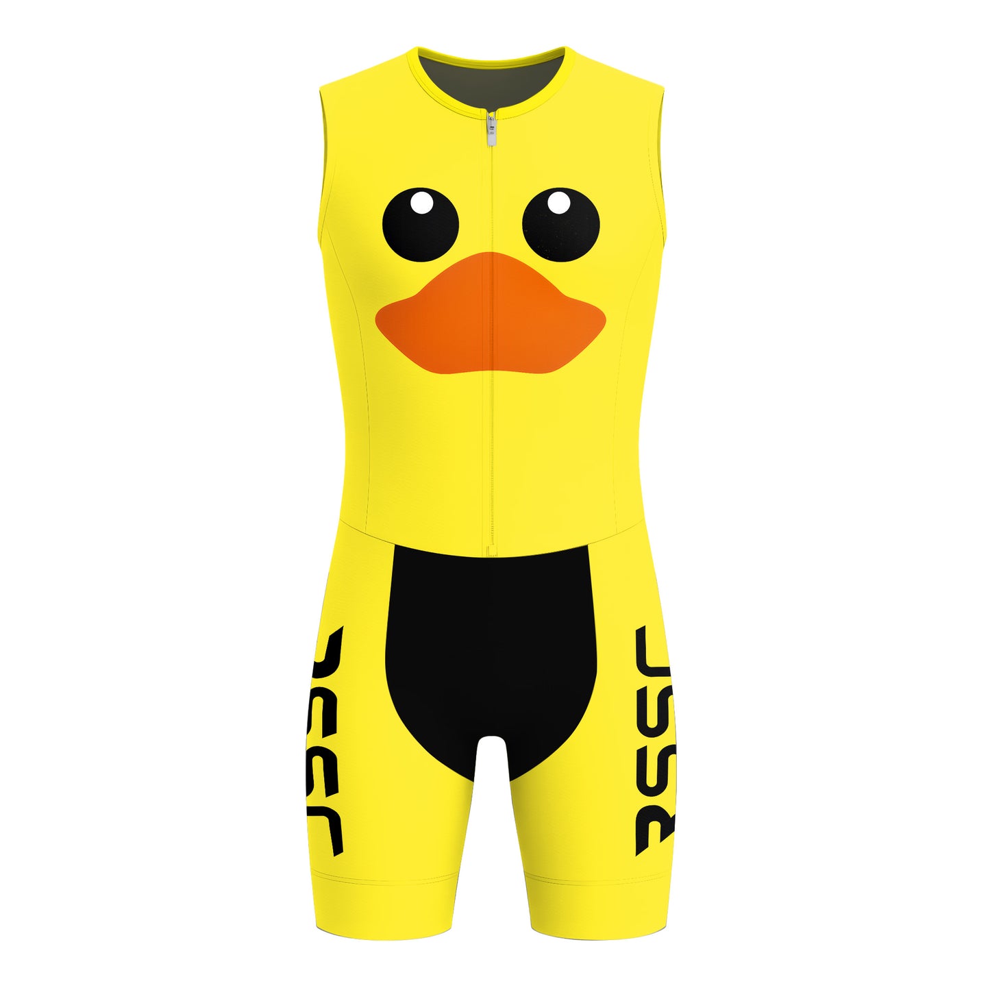 Yellow Duck Men's Sleeveless Triathlon Suit