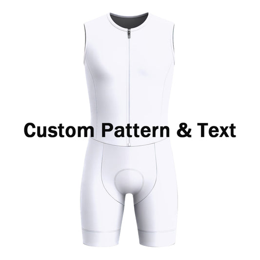 Custom Men's Sleeveless Triathlon Suit