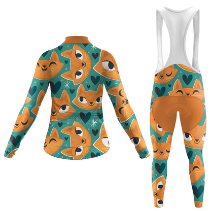 Cats Cats Cats! Women's Long Sleeve Cycling Kit