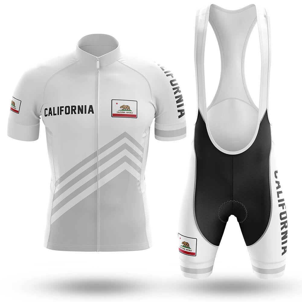 Men's Short Sleeve Cycling Jersey California   (Clearance Sale) | RSSC Premium Cycling Kit with Moisture Wicking Fabric