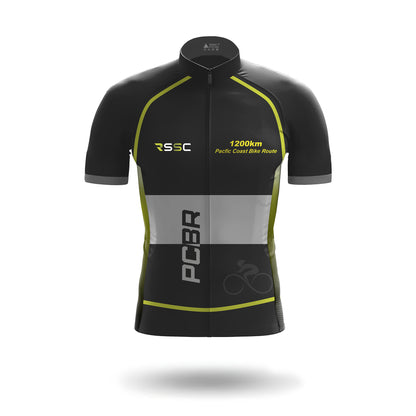 Pacfic Coast Bike Route Men's Short Sleeve Cycling Kit