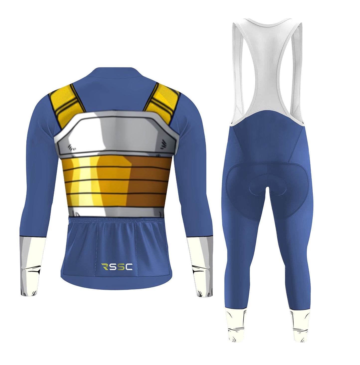 Vegeta Men's Long Sleeve Cycling Kit