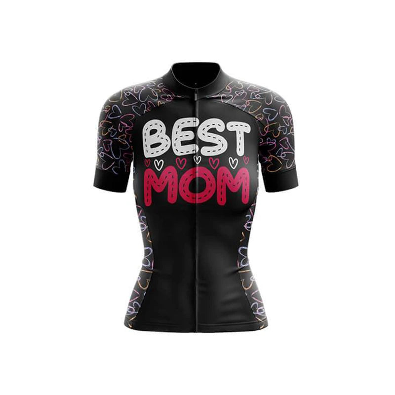 Best Mom Women's Short Sleeve Cycling Kit | Rsscsports