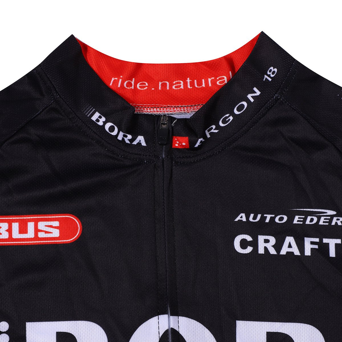 Bora Black Team Cycling Men's Long Sleeve Kit